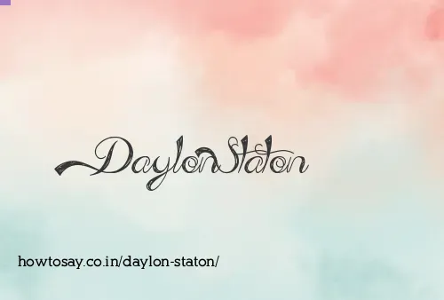 Daylon Staton