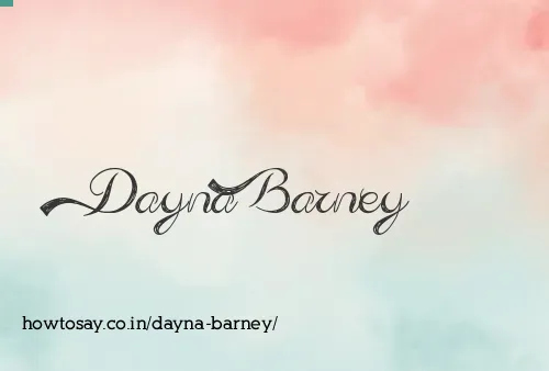Dayna Barney