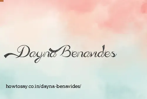 Dayna Benavides