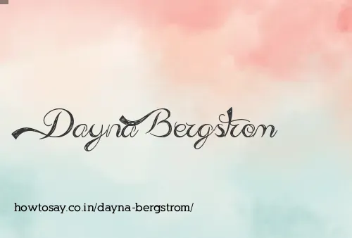 Dayna Bergstrom