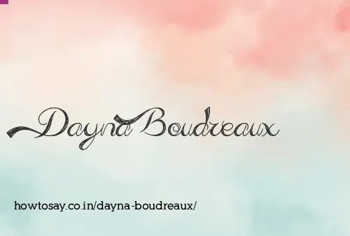 Dayna Boudreaux