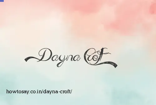 Dayna Croft