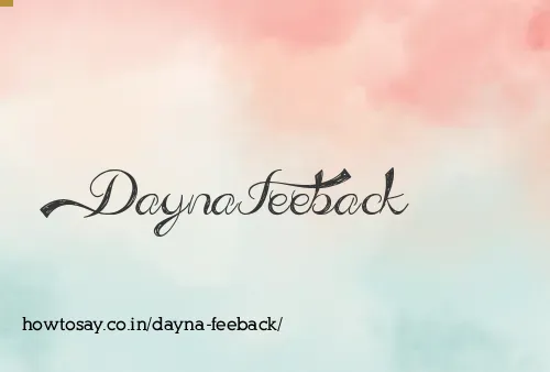 Dayna Feeback