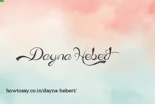 Dayna Hebert