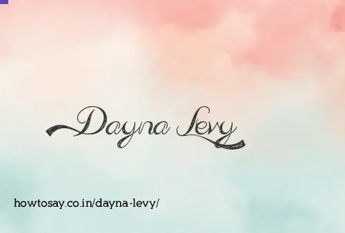Dayna Levy