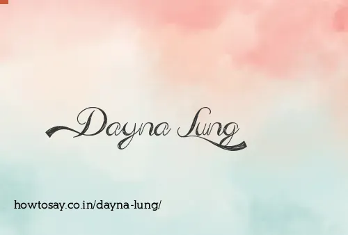 Dayna Lung