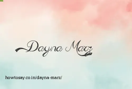 Dayna Marz