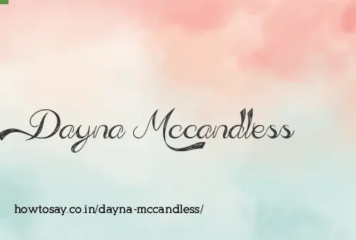 Dayna Mccandless
