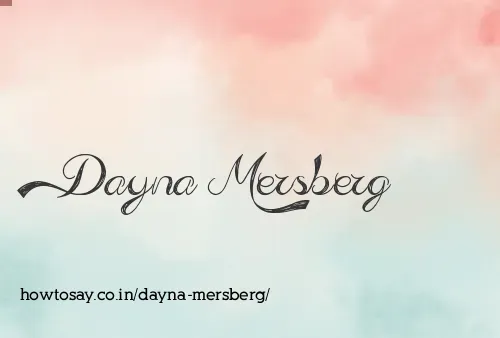 Dayna Mersberg