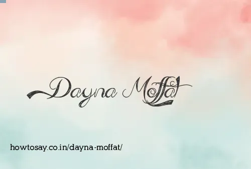 Dayna Moffat