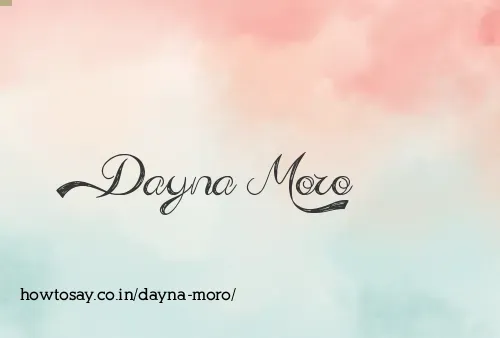 Dayna Moro