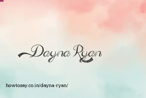 Dayna Ryan
