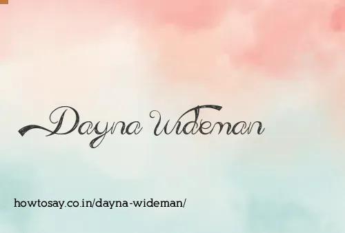 Dayna Wideman