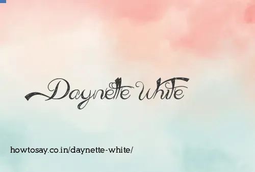 Daynette White