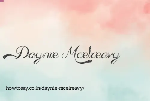 Daynie Mcelreavy