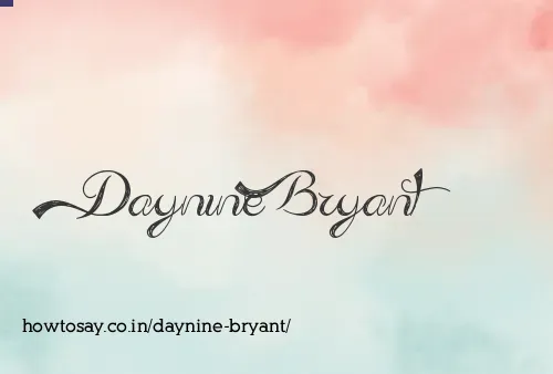 Daynine Bryant