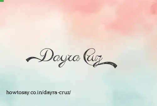 Dayra Cruz