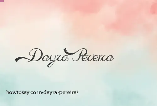 Dayra Pereira