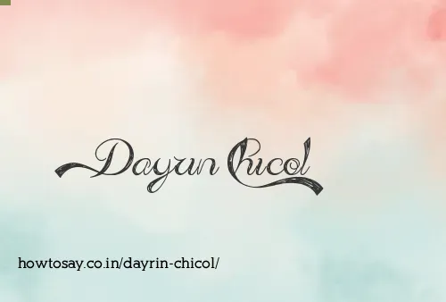 Dayrin Chicol