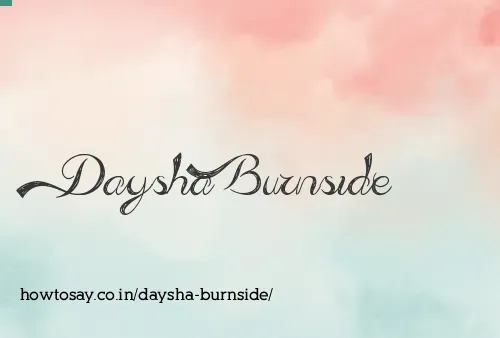 Daysha Burnside