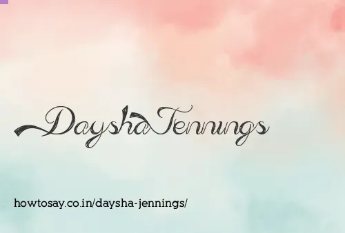 Daysha Jennings