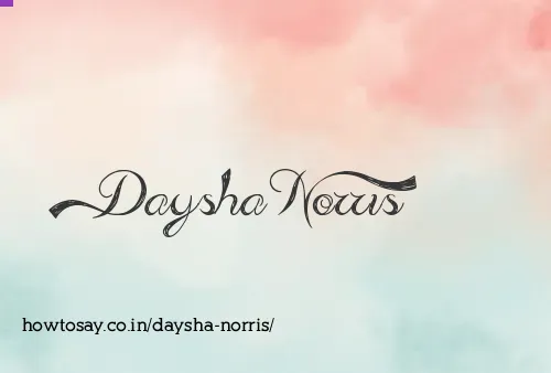 Daysha Norris