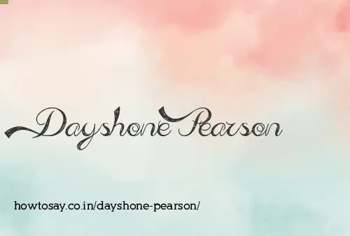 Dayshone Pearson
