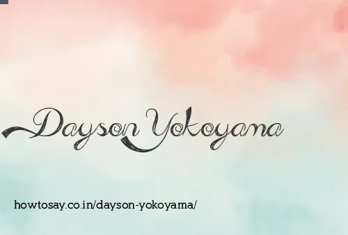 Dayson Yokoyama