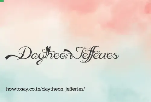 Daytheon Jefferies