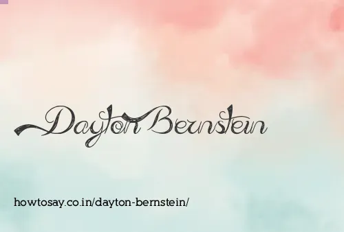Dayton Bernstein
