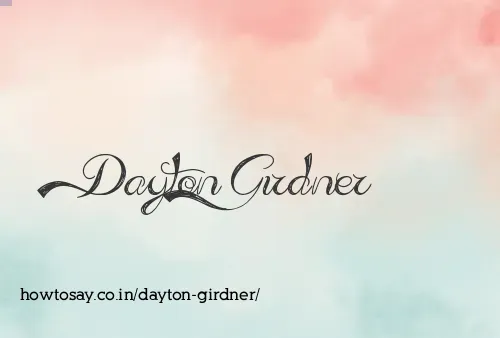 Dayton Girdner