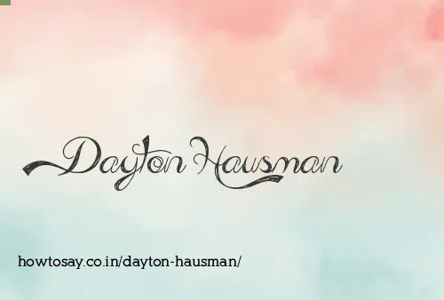 Dayton Hausman