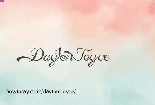 Dayton Joyce