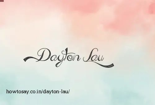 Dayton Lau