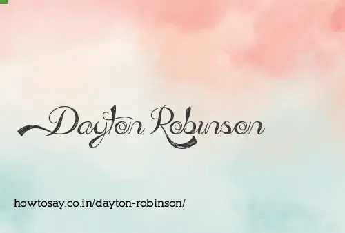 Dayton Robinson