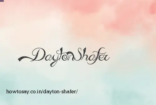 Dayton Shafer