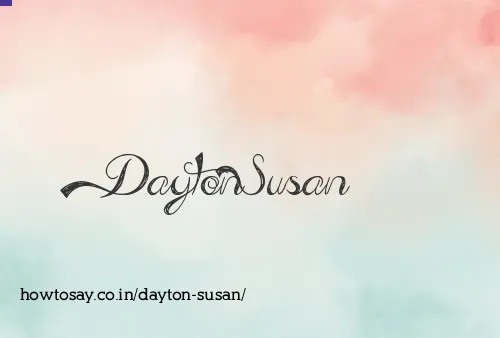 Dayton Susan