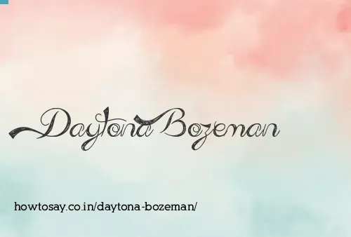 Daytona Bozeman