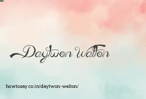 Daytwon Walton
