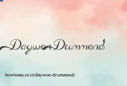 Daywon Drummond
