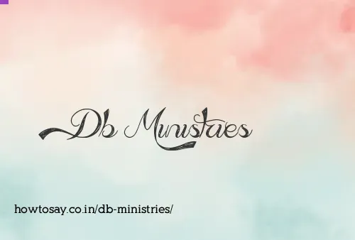 Db Ministries