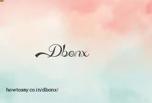 Dbonx