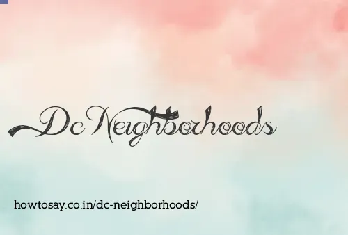 Dc Neighborhoods