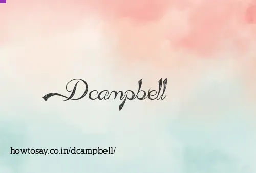 Dcampbell