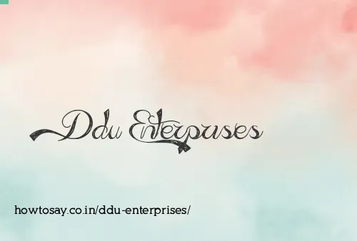 Ddu Enterprises