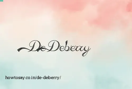 De Deberry