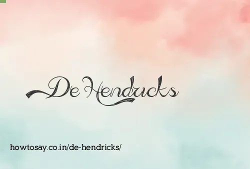 De Hendricks
