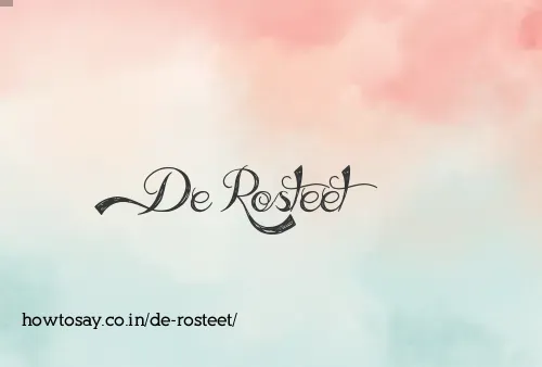 De Rosteet