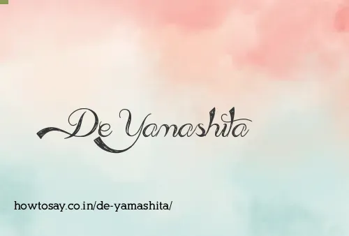 De Yamashita