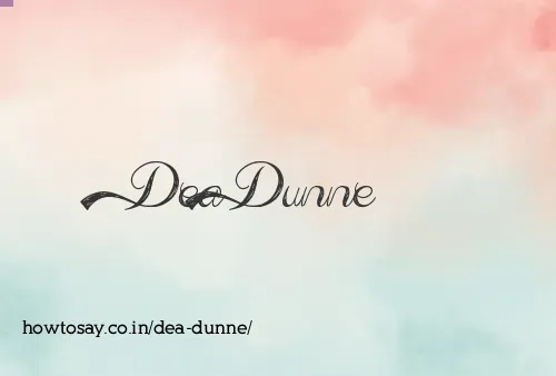 Dea Dunne